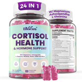 EnvyCure Cortisol Gummies bottle for daily relaxation and balanced energy.