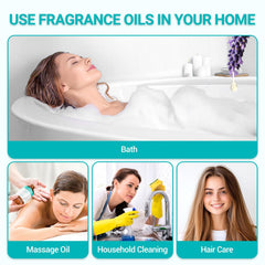 ENYORLI lavender oil used in hair care for softness and fragrance.
