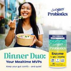 Enzymedica Dinner Duo 30-pack box for convenient daily use
