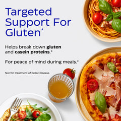 Enzymedica GlutenEase ingredient label details DPP-IV and Thera-blend enzymes