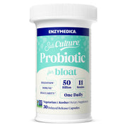 Enzymedica SubCulture probiotic bottle shown for daily gut balance.