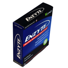 Enzyte label-detail focusing on ingredients like ginseng and gingko for cardiovascular support