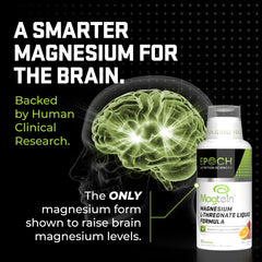Close-up of the smooth, fast-absorbing liquid texture for daytime brain boost.