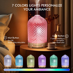 EQUSUPRO seven-color LED lights set mood for yoga and meditation