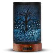 EQUSUPRO aromatherapy diffuser 150ml on a desk with a compact design and calming light.
