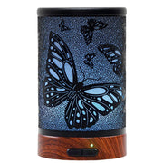 EQUSUPRO butterfly-pattern metal diffuser cover adds stylish decor for calm aromatherapy