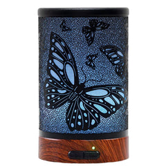 EQUSUPRO butterfly-pattern metal diffuser cover adds stylish decor for calm aromatherapy