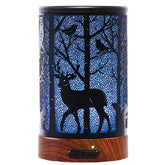 EQUSUPRO deer-pattern diffuser cover adds modern style to living rooms.