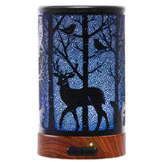 EQUSUPRO deer-pattern diffuser cover adds modern style to living rooms.