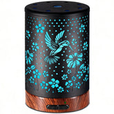EQUSUPRO diffuser with hummingbird metal cover for elegant home decor
