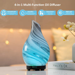 EQUSUPRO diffuser seven-color LED lights create soothing atmosphere.