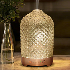 EQUSUPRO glass dome diffuser for calming aromatherapy at home