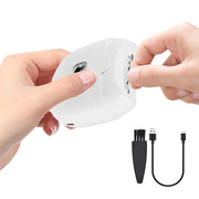 ERDFCV Electric Nail Clipper front view with two-speed control for precise trimming.