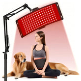 Erinrch red light therapy lamp front view with dual wavelengths for skin vitality