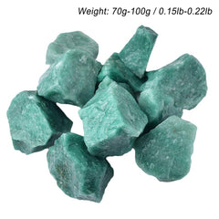 Erliway green aventurine specimen suitable for wire wrapping jewelry