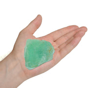 Erliway Green Fluorite raw crystal, 2-3 inch, ideal for meditation and focus