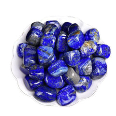 Erliway Lapis Lazuli polished gemstone with deep blue color and luster