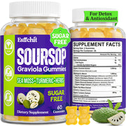 Esffchit Soursop Graviola Gummies bottle for daily wellness.