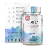 Esme perimenopause bottle with ashwagandha supports mood balance
