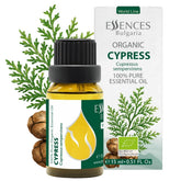 Essences Bulgaria Cypress oil 15ml bottle ready for aromatherapy and home fragrance