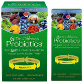 Dr. Ohhira's Probiotics bottle front view for daily gut balance.