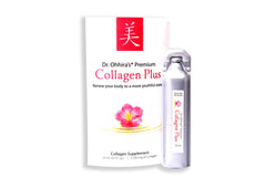 Dr. Ohhira's Premium Collagen Plus bottle for daily wellness.