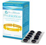 Dr. Ohhira’s Probióticos fermentados 5 años en envase, posible apoyo al microbioma