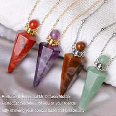 925 Sterling Silver Essential Oil Necklace diffuser-on-the-go for daily aroma