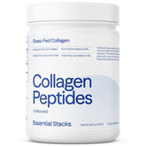 Essential Stacks Collagen bottle shows convenient daily supplementation