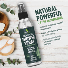 essentiallybased Eucalyptus aromatherapy spray with fine mist for spa-like ambiance