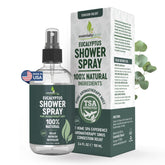 EssentiallyBased Pure Eucalyptus Shower Spray mist under shower for spa-like aromatherapy