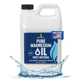 Essentiallybased Pure Magnesium Oil Spray 64oz bottle ready for nightly use