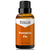 ESSLUX Pumpkin Pie Fragrance Oil bottle for diffusion and candle making.