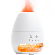 ESTINHOME ultrasonic diffuser with Himalayan rock glow for cozy ambiance