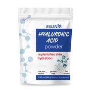ESUNM Hyaluronic Acid Powder absorption shows deep hydration for the skin.