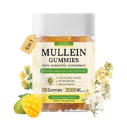 esverco Mullein Gummies bottle for convenient daily lung support.