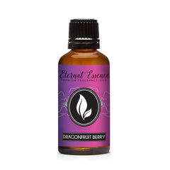 Eternal Essence Oils Dragonfruit Berry bottle pour enables precise dilution for candles and soaps.