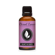Eternal Essence Oils Lilac & Lilies bottle pour for controlled use.