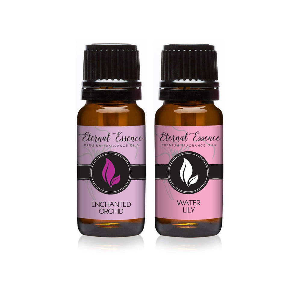 Eternal Essence Oils 2-pack in amber bottles ideal for DIY fragrance projects