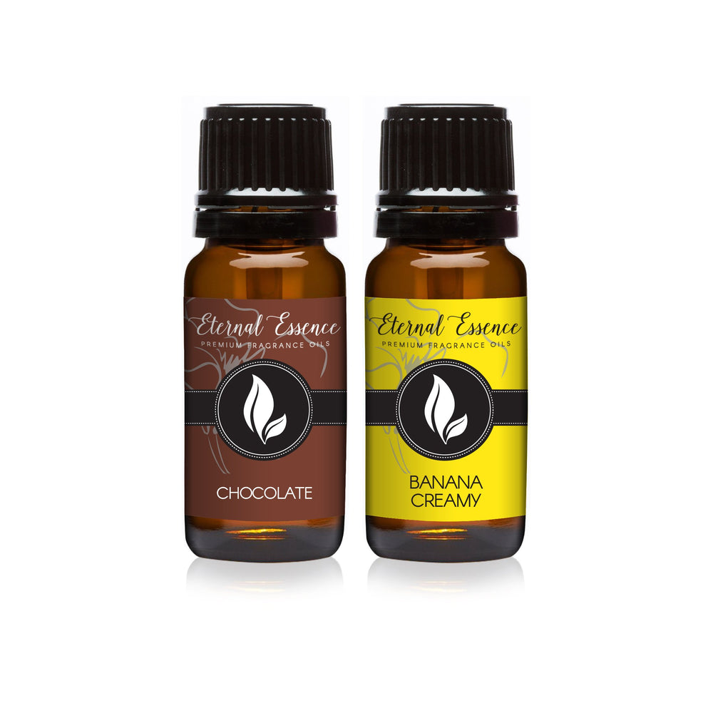 Eternal Essence Oils chocolate bottle pour showcases precise dispensing for candles and soaps.