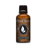 Eternal Essence Oils Chocolate Fondue bottle pour for precise fragrance infusion in crafts.