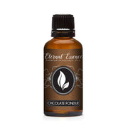 Eternal Essence Oils Chocolate Fondue bottle pour for precise fragrance infusion in crafts.