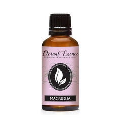 Eternal Essence Oils Magnolia bottle closeup with dropper for precise fragrance blending