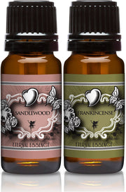 Eternal Essence Oils Sandalwood & Frankincense 10 ml bottle for home fragrance and DIY blends