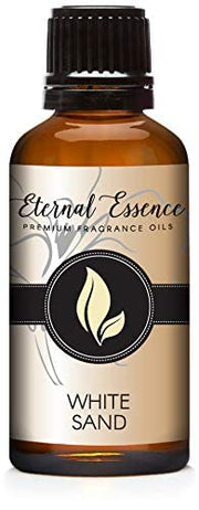 Eternal Essence Oils White Sand bottle cap enables precise, mess-free dispensing.