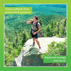 Ethan's Organic Clean Energy Shot 2oz pack label emphasizes gluten-free, kosher vegan