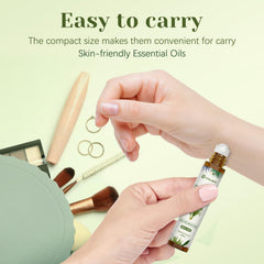 Ethlauff Citronella roll-on travel size fits bags for quick refresh anywhere.