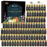 Ethlauff Essential Oil Set box with 96 scents for aromatherapy exploration and gifting