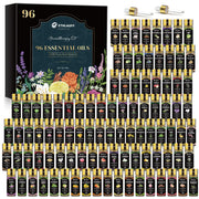 Ethlauff Essential Oil Set box with 96 scents for aromatherapy exploration and gifting