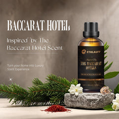 Ethlauff Hotel Diffuser Oil amberwood and vanilla for long-lasting fragrance.
